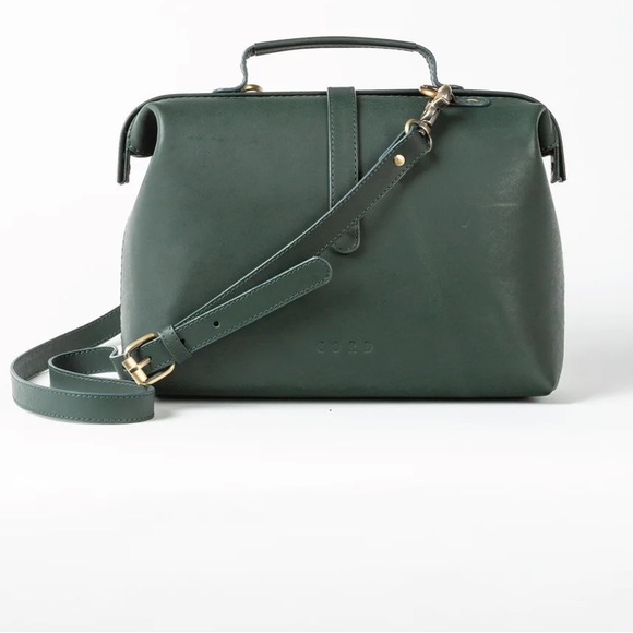 Handbags - CORD: Mini Leather Doctor Bag Green
